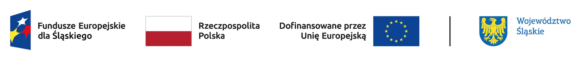 Fondos Europeos para Silesia, República de Polonia, Cofinanciado por la Unión Europea, Voivodato de Silesia